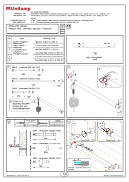 Unilamp SIRIUS 300 Mode d'emploi