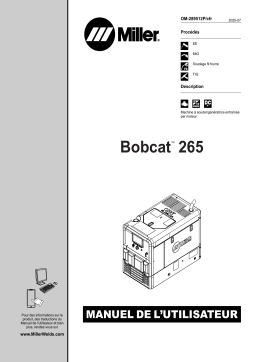 Miller BOBCAT 265 Manuel du propriétaire