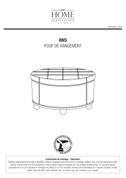 OSP Home Furnishings BNS-N24 Mode d'emploi