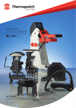 Thermopatch NL-40 Manuel du propriétaire