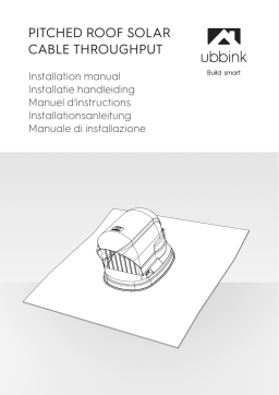 Ubbink 770230 Installation manuel