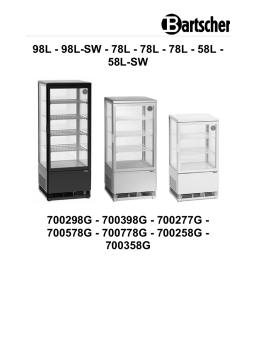 Bartscher 700778G Mode d'emploi