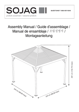ShelterLogic 500-9168181 Manuel du propriétaire