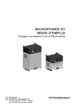 MicroPower ST Mode d'emploi