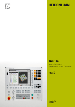 HEIDENHAIN TNC 128 (771841-18) Manuel utilisateur