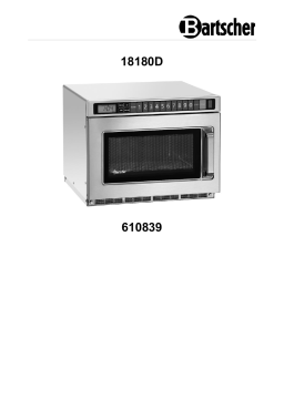 Bartscher 610839 Mode d'emploi