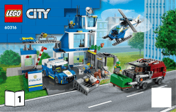Lego 60316 City Manuel utilisateur
