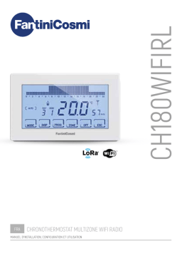 Fantini Cosmi Intellicomfort CH180WIFIRL Mode d'emploi