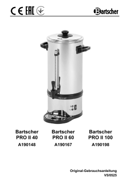Bartscher A190148 Mode d'emploi