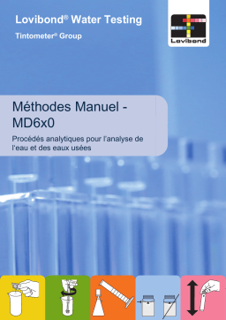 Lovibond Handbook of methods MD6x0 Manuel utilisateur