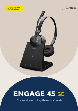 Jabra Engage 45 SE - Mono Manuel utilisateur