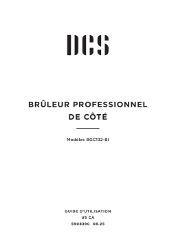 DCS BGC132-BI-N Mode d'emploi