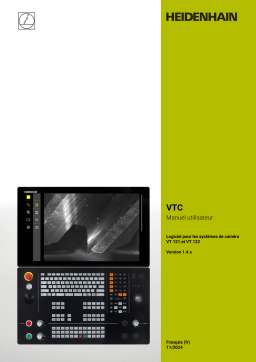 HEIDENHAIN VTC Software (1280600.1.4.x) Manuel utilisateur