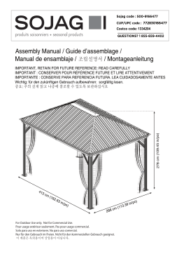 ShelterLogic 500-9166477 Manuel du propriétaire