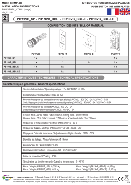 Sewosy PB19VB_BBL Guide d'installation