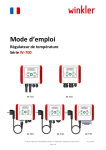 winkler W-700 Manuel du propri&eacute;taire