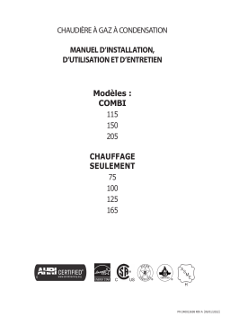 UTICA BOILERS MACF Manuel du propriétaire