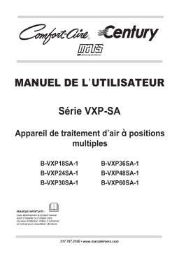 Mars B-VXP Manuel du propriétaire