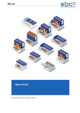 SBC PCD3 Hardware Manuel du propriétaire