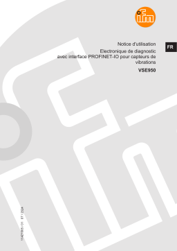 IFM VSE950 Mode d'emploi