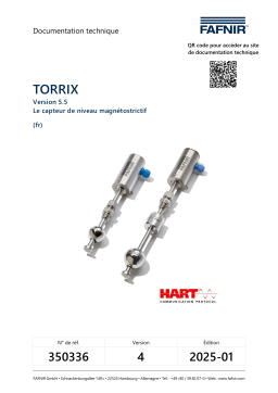 fafnir TORRIX Version 5.5 Manuel utilisateur