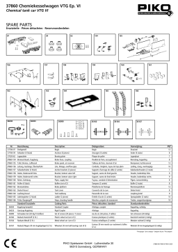 PIKO 37860 Manuel utilisateur