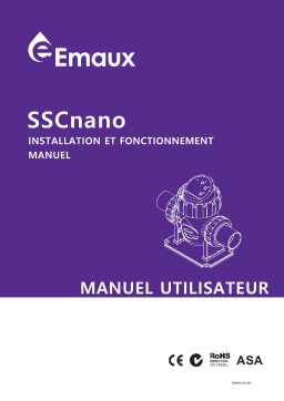 emaux SSCnano Salt Chlorinator Manuel utilisateur