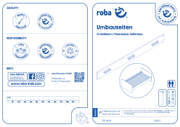 Roba 10012GA Manuel utilisateur