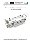 Habasit PM-309 160A-B 458 Manuel utilisateur