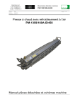 Habasit PM-1359 160A-B 458 Manuel utilisateur