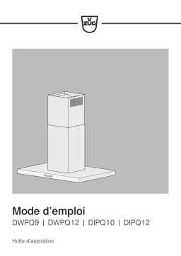 V-ZUG DIPQ Manuel utilisateur