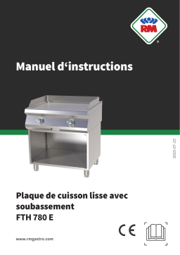 RM FTH 780 E Manuel utilisateur