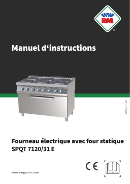 RM SPQT 7120/31 E Manuel utilisateur