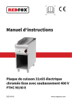 Redfox FTHC 90/40 E Manuel utilisateur
