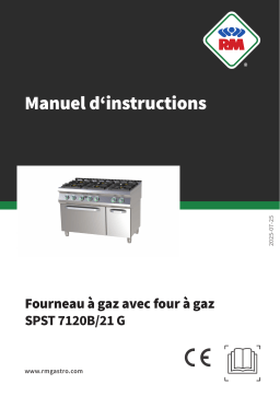 RM SPST 7120B/21 G Manuel utilisateur