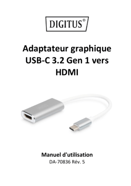 Digitus DA-70836 Manuel du propriétaire