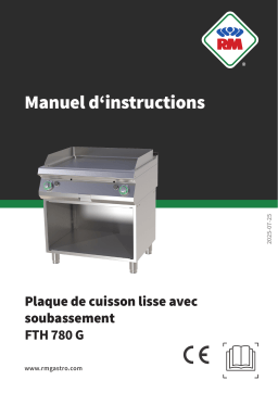 RM FTH 780 G Manuel utilisateur