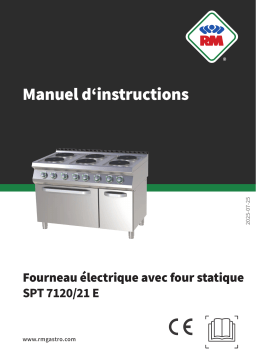 RM SPT 7120/21 E Manuel utilisateur