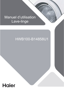 Haier HWB100-B14858U1 Manuel utilisateur