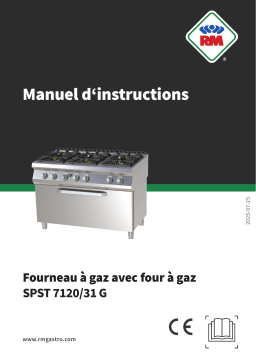 RM SPST 7120/31 G Manuel utilisateur