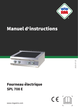 RM SPL 708 E Manuel utilisateur