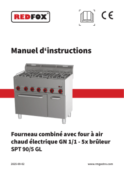 Redfox SPT 90/5 GL Manuel utilisateur