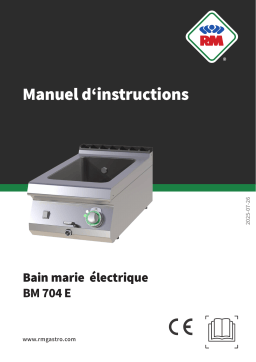 RM BM 704 E Manuel utilisateur