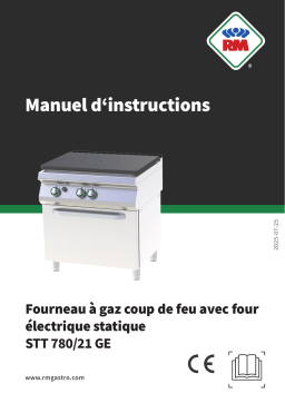 RM STT 780/21 GE Manuel utilisateur