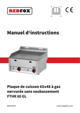 Redfox FTHR 60 GL Manuel utilisateur