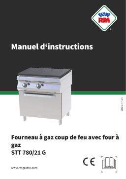 RM STT 780/21 G Manuel utilisateur