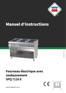 RM SPQ 7120 E Manuel utilisateur