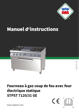 RM STPST 7120/31 GE Manuel utilisateur