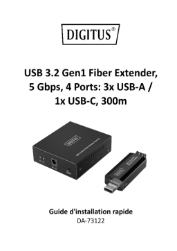 Digitus DA-73122 Guide de démarrage rapide