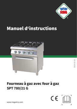 RM SPT 780/21 G Manuel utilisateur